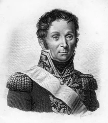 François Etienne Kellermann Fils (1770 to 1835)、騎兵将軍。"Portraits of the French generals following the victories and conquests of the French "に掲載。1818年にAmbroise Tardieuが彫ったもの。ステラコレクション。