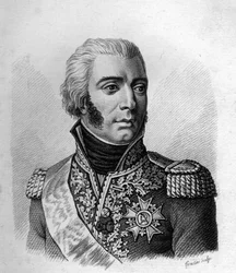 Jean - Baptiste Bessières Duke of Istria Maréchal of France (1768 to 1813).- in Portraits of the French generals following the victories and conquetry of French.1818年にAmbroise Tardieuが彫ったもの。ステラコレクション。