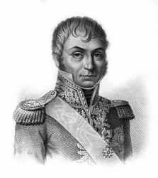 Jean Baptiste Jourdan (1762-1833), Count, Marshal of France- in Portraits of the French generals following the victories and conquetry of the French.1818年にAmbroise Tardieuによって彫られたもの。ステラコレクション。