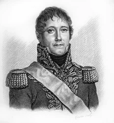 ジャン・ガブリエル・マルシャン将軍（1765-183）の肖像 - 「フランスの勝利と征服に続く将軍たちの肖像」に掲載。1818年にAmbroise Tardieuが描いたもの。Stellaコレクション。