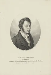 Eilhard Mitscherlich 1794-1863の肖像、c。 1830-1840。