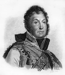 フランス王ルイ・フィリップ1世（1773-1850）となったオルレアン公-「フランスの勝利と征服に続くフランス軍将兵の肖像」にて。1818年にAmbroise Tardieuが描いたもの。Stellaコレクション。