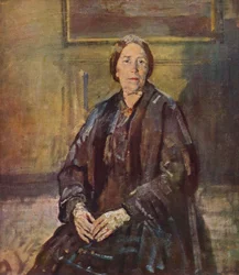 アーティストの母、1935