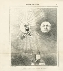 Le Charivari』に掲載されたCham（1819-1879）のイラスト