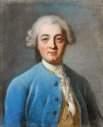 クロード・アドリアン・ヘルベティウスの肖像1715-1771