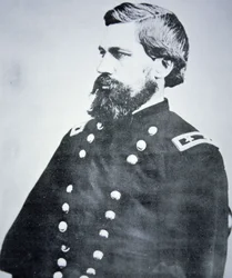 オリバー・オーティス・ハワード将軍（1830-1909）（モノクロ写真
