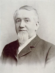 ジョージ・M・プルマン（1831-97）（モノクロ写真