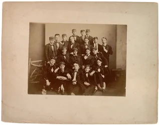 Hagers Class of the 61 19 in number、c.1870（sepia photo）