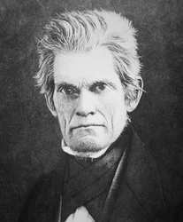 ジョン・C・カルフーン（1782-1850）（モノクロ写真