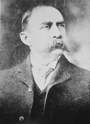 ジョン・バークレイ・アームストロング中尉（1815-1913）（モノクロ写真