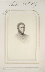 ニコラス・サイード、名刺、1863-66年