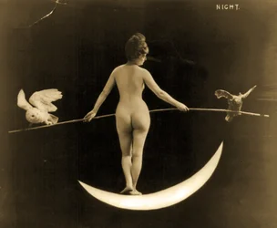 夜、1895年頃
