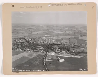 1931年5月26日、ペンシルバニア州ハーシーの風景（モノクロ写真
