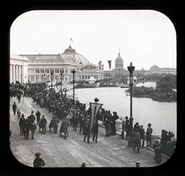 世界コロンビア博覧会：外観、シカゴ、1893年（ランタンスライド）
