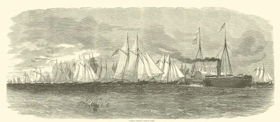 ポーター提督艦隊、1862