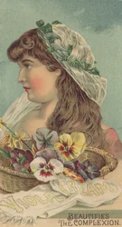 ヴィオラクリームの広告、c.1890