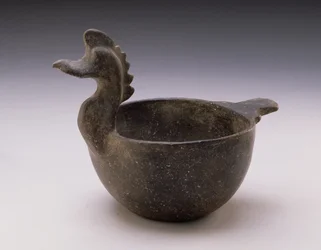 Bird Effigyボウル、ミシシッピ（陶器）