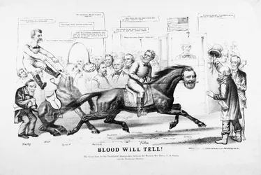 Blood Will Tell、政治漫画