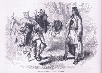 Converted Indians "Powows" 1695年、Cassell
