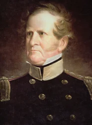 ウィンフィールド・スコット将軍（1786-1866）（カラーリトグラフ