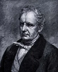 ジェームズ・フェニモア・クーパー（1789-1851）（彫刻作品