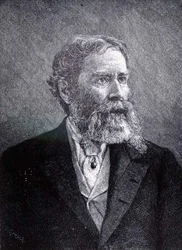 ジェイムズ・ラッセル・ローウェル（1819-1891）（エングレーヴィング）