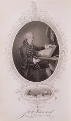 ジョンハンコック（1737-93）、The History of the United States、Vol。私はチャールズマッカイによって、J。ロジャースによって彫刻されました