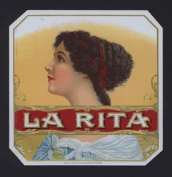 ラ リタ、シガー ラベル (クロモリソ)