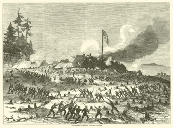 1863年11月、フォートサンダースへのロングストリートの攻撃