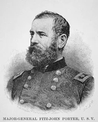 フィッツ・ジョン・ポーター少将（1822-1901）（彫刻作品