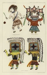 オワノズロズロ、コト（ワルピ）、コト（オライビ）（カラーリトグラフ）