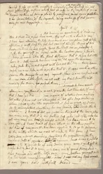 3ページ目、アビゲイル・アダムズからジョン・アダムズへの手紙、1776年3月31日～4月5日（紙にインク