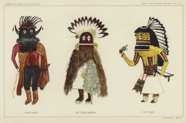 パキオクウィク、ケ・トワ・ビセナ、トゥルトゥムシ（カラーリトグラフ）