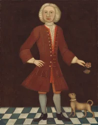 ジョナサン・ベンサムの肖像、c.1725