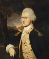 ジョン・マクファーソン少佐の肖像 1775-85年頃 油彩、キャンバス、パネル