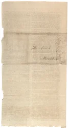 1788年10月の憲法修正のためのNYS提案を印刷する決議