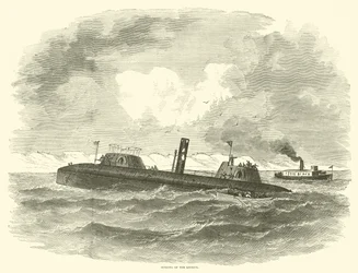 キーオカックの沈没、1863年7月