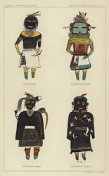 トッカワイナ、トッカワイナ・タム、トッカワイナ・マナ、トッカワイナ・ユアッタ（カラーリトグラフ）