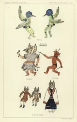 トツカ、モンウ、コイムシ、モンウ・ウクティ（カラーリトグラフ）