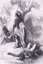 Uncas and Miantonomoh (1643), Petter & Galpinが1890年頃に出版したCassell