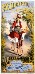 Velocipede たばこ雑誌の広告