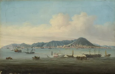 香港の眺め、1850