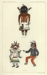 ウココティ、コホニノ（カラーリトグラフ）