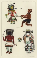 ウパマウ、ムカイアス・タカ、ムカイアス・マナ（カラーリトグラフ）