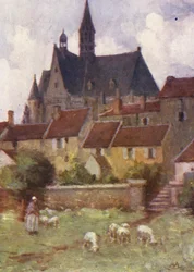 モントレゾール（カラーリトグラフ）