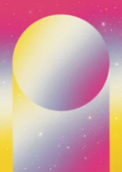 宇宙のグラデーション・サークル