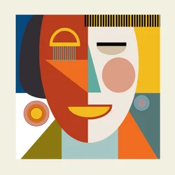Faces Stripes ミニマル コピー