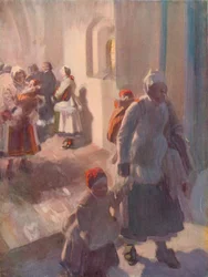 クリスマスのマティン、c1912