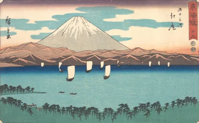 東海道五十三次 東海道五十三次 1847年～1852年 江尻 19番