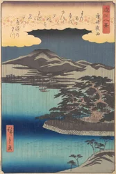 唐崎の松, 1857., 1857.